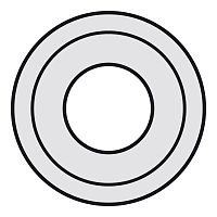 LEGRAND Celiane Лицевая панель розетки RJ45 STP категория 6 с этикеткой 067396 титан (068535 )