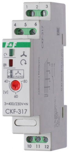 ЕВРОАВТОМАТИКА Реле контроля фаз CKF-317 (EA04.002.006)