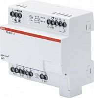 ABB Фанкойл-контроллер, 2xPWM-управление клапанами, управление вентилятором 0-10В FCC/S1.5.1.1 (2CDG110234R0011)