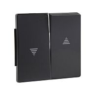 SCHNEIDER ELECTRIC Клавиша выключателя для рольставень антрацит (MTN343414)