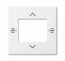 ABB Накладка для сенсора 6108/60-500, Basic 55, цвет альпийский белый 6108/61-866-500  (6155-0-0115)  (2CKA006155A0115)