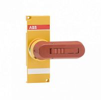 ABB Ручка управления OTVY250EK желто-красная для прямой установки на рубильники OT200..250Е (1SCA022772R7910)