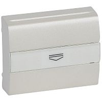 LEGRAND Galea Life Лицевая панель для выключателя с ключом-картой жемчужный (771554 )