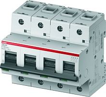 ABB Выключатель автоматический четырехполюсный 63А D S804N  (S804N D63)  (2CCS894001R0631)