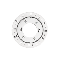 JAZZWAY Светильник светодиодный  ДВО-15W встраиваемый под лампу GX53 декоративный AL31 белый  без лампы Jaz (5020191)