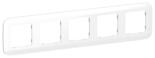 FLITE ARTISTIC Рамка 5-местная  белый (FI-M52-31-20-K01)