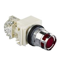 SCHNEIDER ELECTRIC Кнопка с подсветкой 30мм красная 120В (9001K3L38LRRH13)
