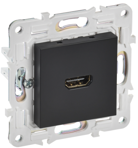 IEK SKANDY Розетка HDMI SK-H01Bl черный (SK-H10-K02) IEK SKANDY Розетка HDMI SK-H01Bl черный (SK-H10-K02)