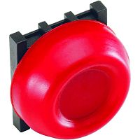ABB Кнопка KP6-40R красная c резиновым колпачком (1SFA616105R4001)