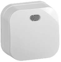 IEK GLORY Выключатель одноклавишный наружный белый с индикацией (EVH11-K01-10)