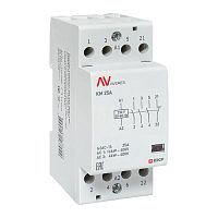 EKF Контактор модульный КМ 25А 3NO+1NC 230VAC (2 мод.) AVERES  (km-av-2-25-31-230V)
