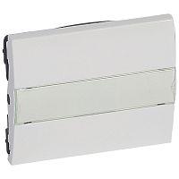 LEGRAND Galea Life Клавиша для выключателя кнопочного с индикацией белый (777017 )