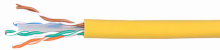 Витая пара U/UTP категория 6 4 парв 23 AWG solid (305м) LSZH серый
