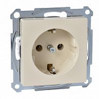 SCHNEIDER ELECTRIC Механизм розетки безшторок с заземляющим контактом (MTN2401-0344)