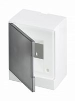 ABB Бокс навесной ЩРн-П-4М серая дверь Basic E  (с клеммами) (1SZR004002A2201)