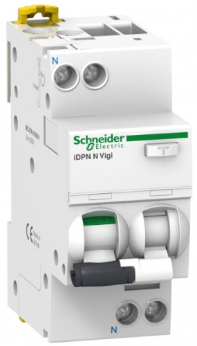 SCHNEIDER ELECTRIC Выключатель автоматический дифференциальный iDPN N VIGI 6KA 10A B 300MA AC (A9D68610) SCHNEIDER ELECTRIC Выключатель автоматический дифференциальный iDPN N VIGI 6KA 10A B 300MA AC (A9D68610)