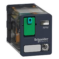 SCHNEIDER ELECTRIC Реле 2CO светодиод 24В DC (RPM22BD)