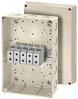 HENSEL Коробка клеммная 5 положений до 50мм2 310х210х116 IP66 серая стойкая к УФ (KF 9505)
