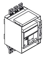 ABB Комплект силовых выводов фиксированной части EF E1.2 W FP  (4 шт) (1SDA073944R1)