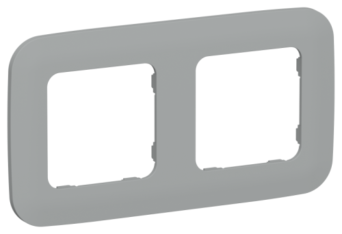 FLITE ARTISTIC Рамка 2-местная  серый (FI-M22-31-20-K03)