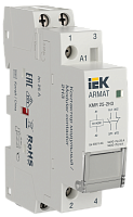 IEK ARMAT Контактор модульный KMR 25А 12В AC/DC 2НЗ  (AR-KMR20-025-02-012)