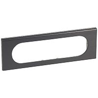 LEGRAND Рамка, 6/8 модулей, черный никель (069036 )