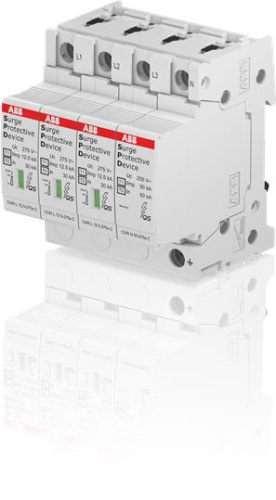 ABB Ограничитель перенапряжения OVR T1-T2 3N 12.5-275sP QS  (OVR T1-T2 3N 12.5-)  (2CTB815710R1900)