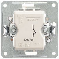 SCHNEIDER ELECTRIC Wessen59 Выключатель без рамки скрытый 1 клавиша слоновая кость (VS116-155-2-86)