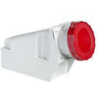 SCHNEIDER ELECTRIC Розетка настенная винтовая 63А 3P+E IP67 380В (81182)