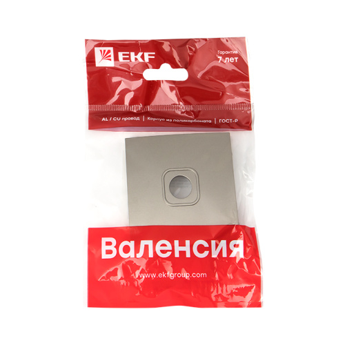 EKF Валенсия лицевая панель розетки TV 1-местная 75Ом 5-862МГц кашемир EKF PROxima (ESA00-L-027-40) фото 3