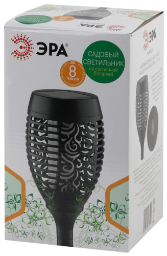 ЭРА Садовый светильник Факел на солнечной батарее, 72 см ERASF012-35  (Б0044243)