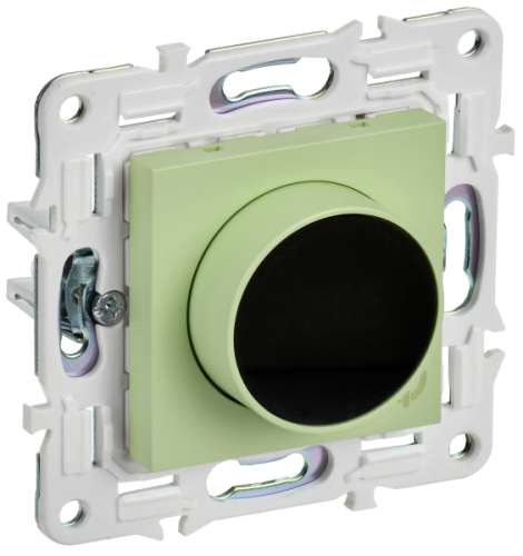 IEK SKANDY Термостат электронный с индикацией SK-T01G мятный  (SK-RT11-K06)