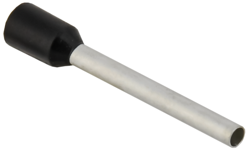 IEK Наконечник НШВИ 1,5-18 черный (100шт/упак)  (UGN11-D15-018-100)