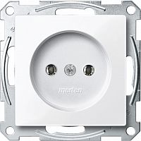 SCHNEIDER ELECTRIC Механизм розетки без заземляющего контакта белый (MTN2001-0325)