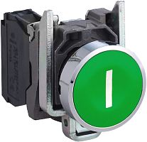 SCHNEIDER ELECTRIC Кнопка зеленая I без фиксации 1но (XB4BA3311)