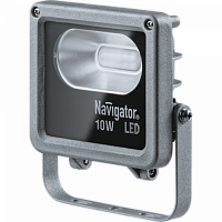 NAVIGATOR Прожектор светодиодный ДО-10w 4000К 600Лм IP65 (71312 NFL-M) (19027)
