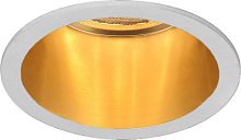 FERON Светильник ИВО-50w G5.3 белый золото (DL6003) (29732)