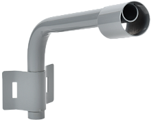 IEK LIGHTING Кронштейн КР-1 D=60мм L=350мм под монтажную ленту 1 хомут серый  (LT-DKU0D-CR-60-35-21-K03)