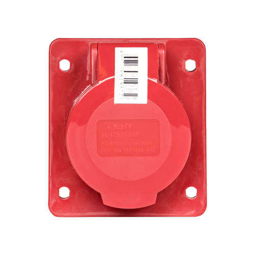 EKF Розетка кабельная 16А 3Р+N+Е IP44 скрытая 380В 415 (ps-415-16-380) фото 3