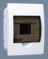 DEKRAFT Щит распределительный встраиваемый ЩРВ-П-6 IP41 пластиковый прозрачная дверь (31002DEK)