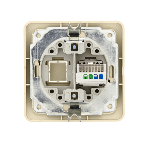 EKF Лондон Розетка телефонная Phone бежевая (EET01-034-20) фото 3