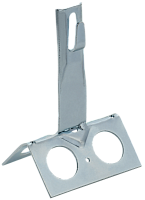 IEK Держатель проводника круглого 6-8мм для конька широкого h=100мм оцинкованная сталь HDZ  (ZDP81-14-4-68-100)