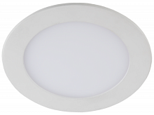 ЭРА Светильник LED 1-6-6K/1 Светильник светодиодный круглый LED 6W  220V 6500K LED 1-6-6K/1   (Б0046904)