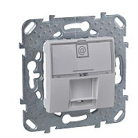 SCHNEIDER ELECTRIC Розетка компьютерная 1хRJ45 категория 6 белый (MGU5.425.18ZD)