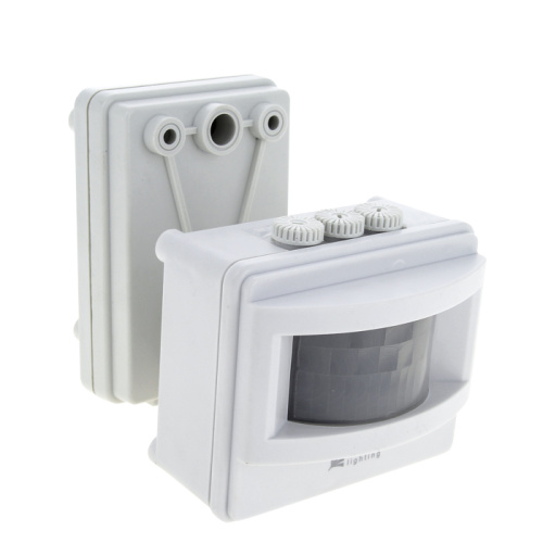 EKF Датчик движения ИК MS-01 белый на прожектор 1200Вт 120гр. до 12м IP44 PROxima (dd-ms-01-w)