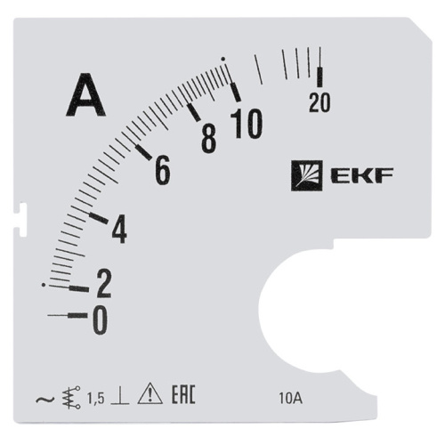 EKF Шкала сменная для A961 10/5А-1.5 PROxima (s-a961-10)