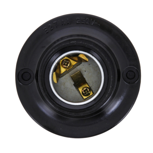 EKF Патрон карболитовый потолочный Е27 черный прямой PROxima (LHC-E27-sc-s) фото 3