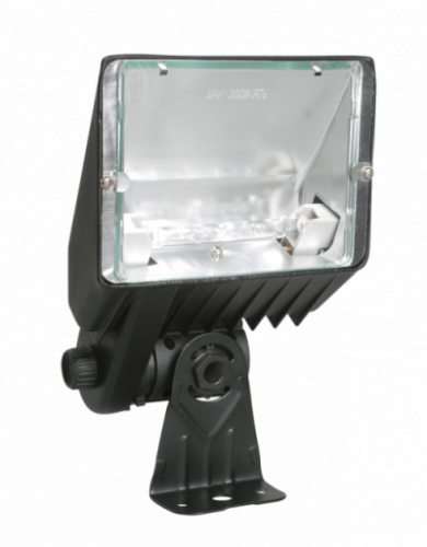 IEK Прожектор ИО300К галогенный черный IP33 (LPI05-1-0300-K02)