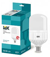 IEK Лампа светодиодная LED 50вт Е27 белый (LLE-HP-50-230-40-E27)