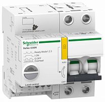 SCHNEIDER ELECTRIC Выключатель автоматический 2П 16A D Reflex iC60N Ti24 (A9C63216)